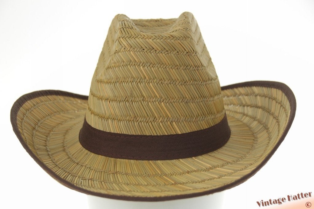 Cowboy Western strohoed 57/58 bruin lint Nieuw, Kleding | Heren, Sky High, Hoed, Nieuw, Ophalen of Verzenden