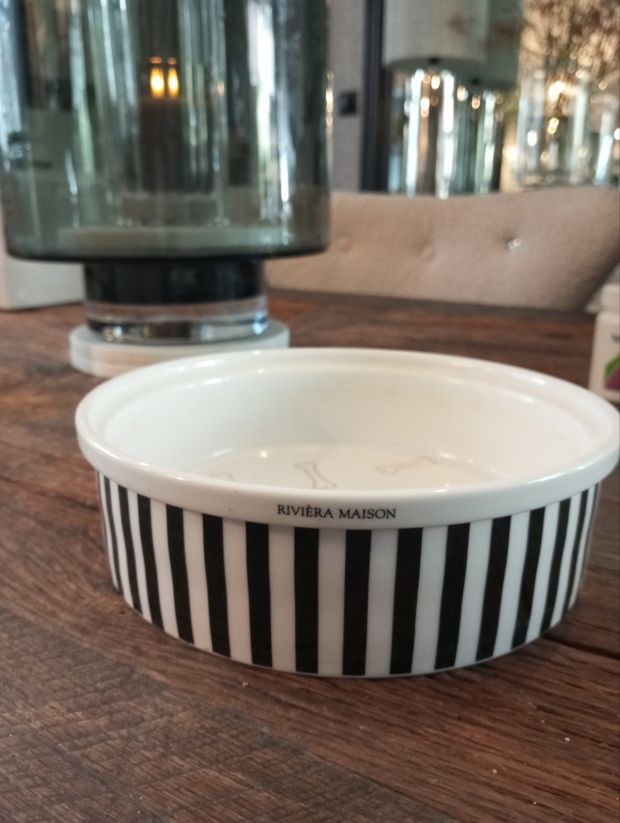 Riviera Maison dog bowl bone, Ophalen of Verzenden, Nieuw