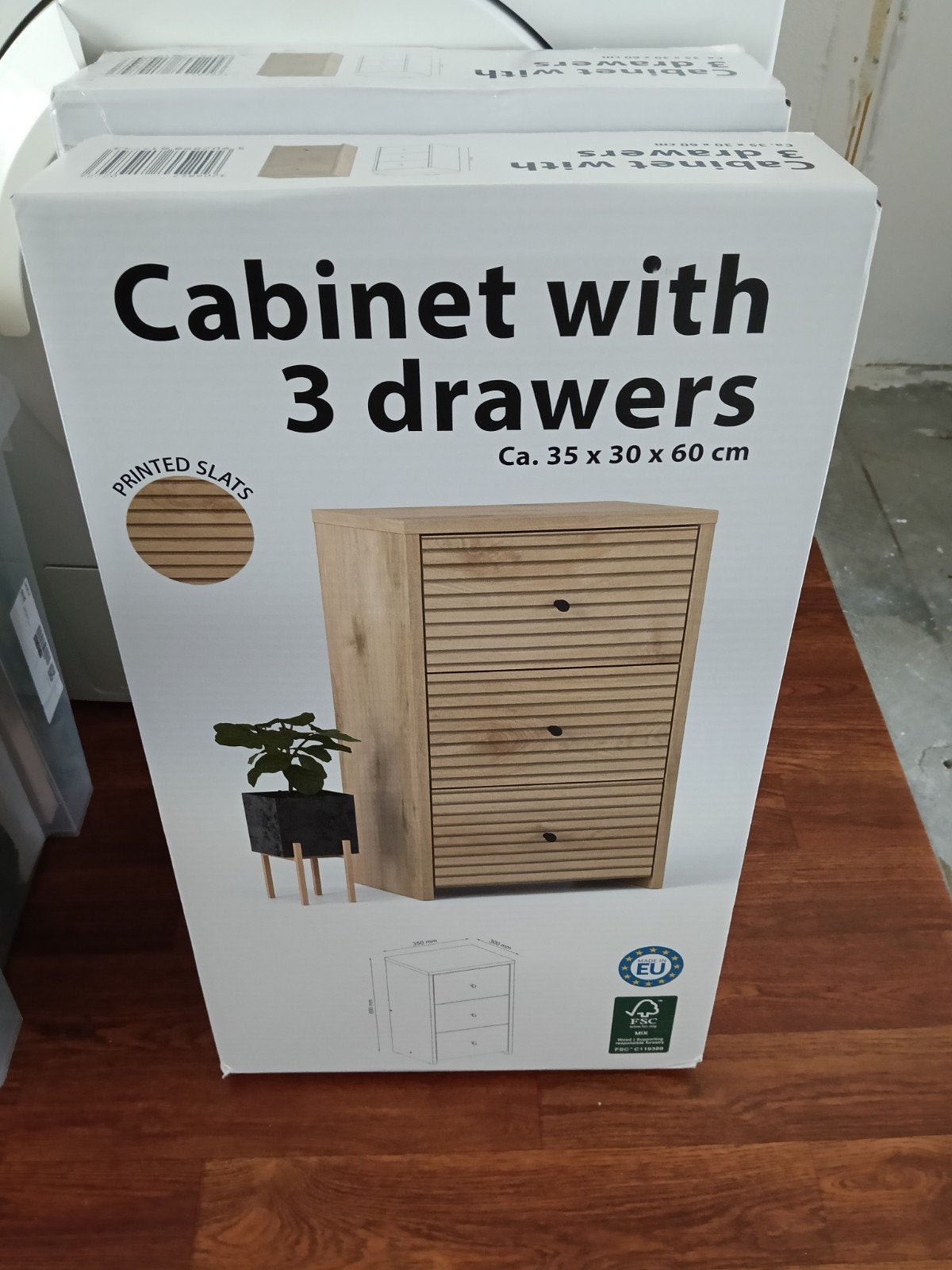 Twee laden kasten. Nieuw, Huis en Inrichting, Kasten | Ladekasten, Nieuw, Minder dan 100 cm, 25 tot 50 cm, 50 tot 100 cm