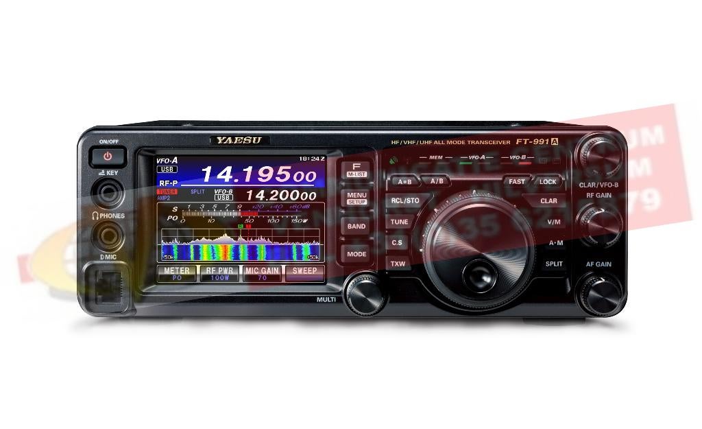 Yaesu ft-991A wordt met doos en manual hf/6/2/70, Telecommunicatie, Ophalen of Verzenden, Gebruikt, Zender en Ontvanger