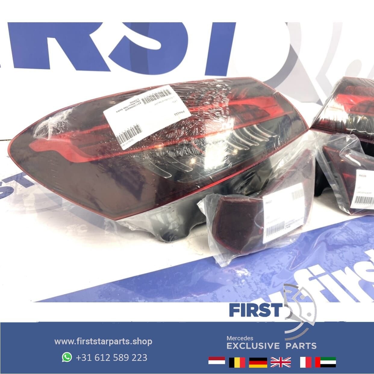 W213 E KLASSE FACELIFT LED ACHTERLICHTEN SET ORIGINEEL Merce, Gebruikt, -, Ophalen of Verzenden, -