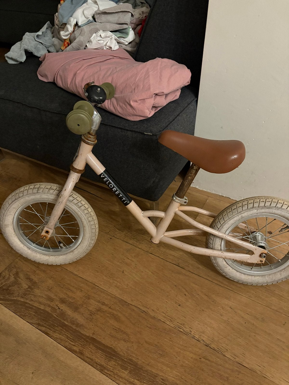 Veloretti loopfiets met optie tot driewieler, Ophalen, Gebruikt, Minder dan 16 inch