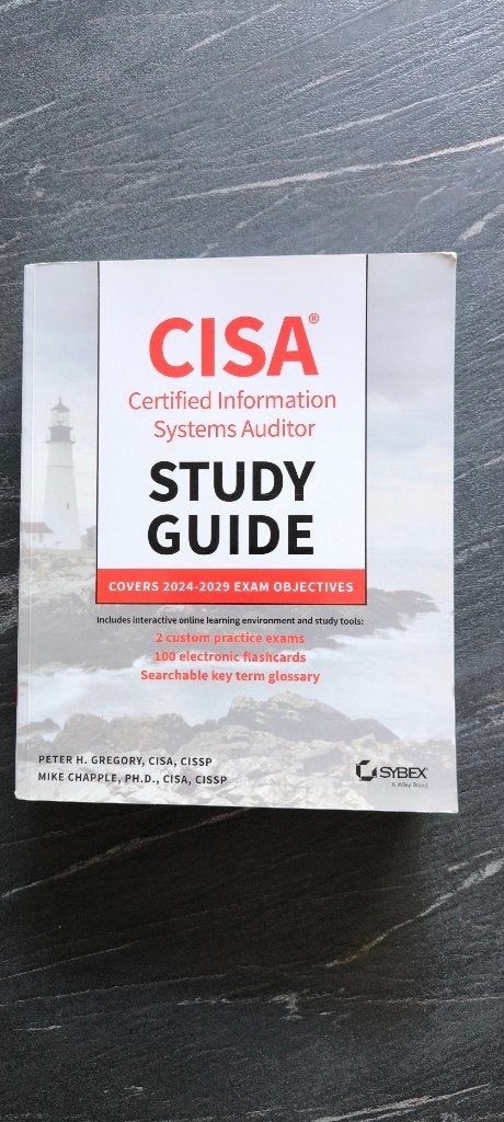 CISA Certified Information Systems Auditor Study Guide, Boeken, Ophalen of Verzenden, Zo goed als nieuw, Overige onderwerpen, Peter H. Gregory, Mike Chapple