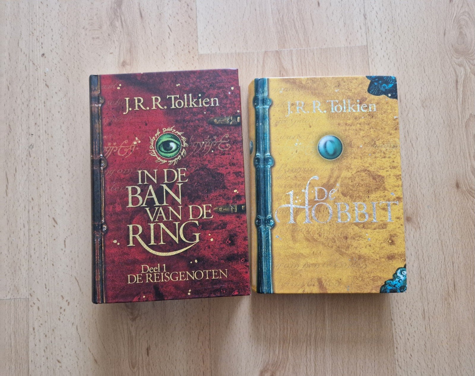 boeken j r r tolkien hobbit hardcover reisgenoten ban ring, Ophalen of Verzenden, Zo goed als nieuw