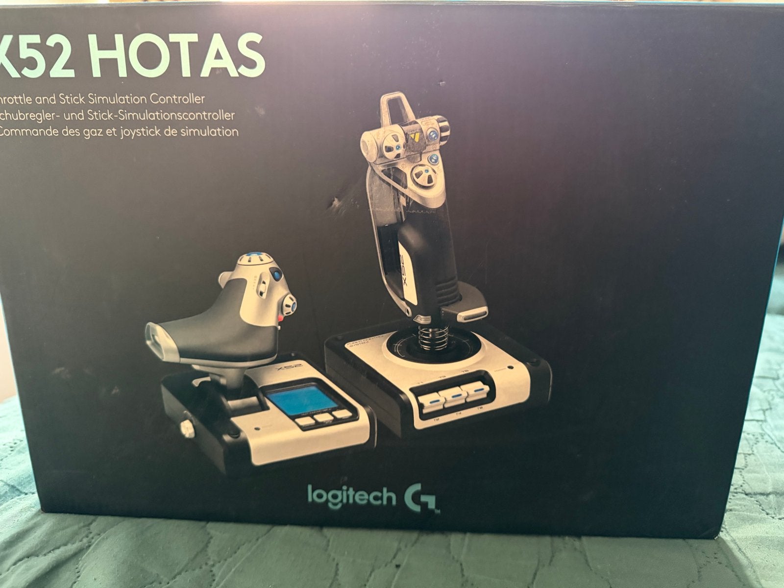 Logitech X52 HOTAS Flight Joystick - Zo goed als nieuw, Computers en Software, Ophalen, Zo goed als nieuw