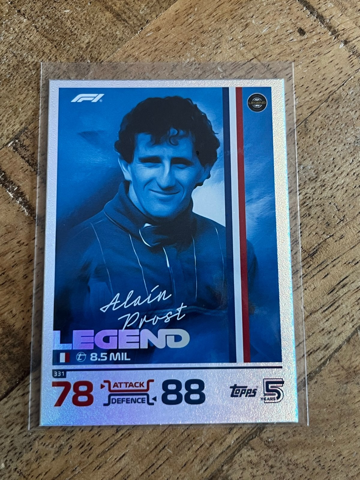 Alain Prost F1 Legend Kaart - Topps Turbo Attax 2024 #331, Ophalen of Verzenden, Zo goed als nieuw, Formule 1
