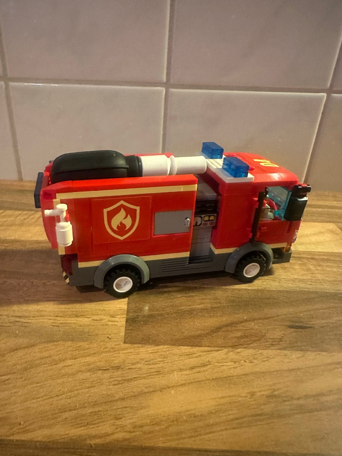 Lego brandweerwagen - Zo goed als nieuw, Ophalen, Zo goed als nieuw, Overige merken