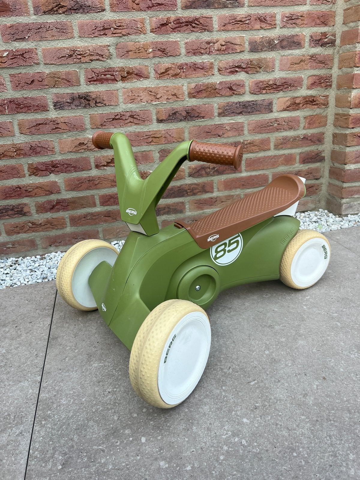 BERG Biky loopfiets groen - Gebruikt, maar netjes, Ophalen, Zo goed als nieuw, Loopfiets