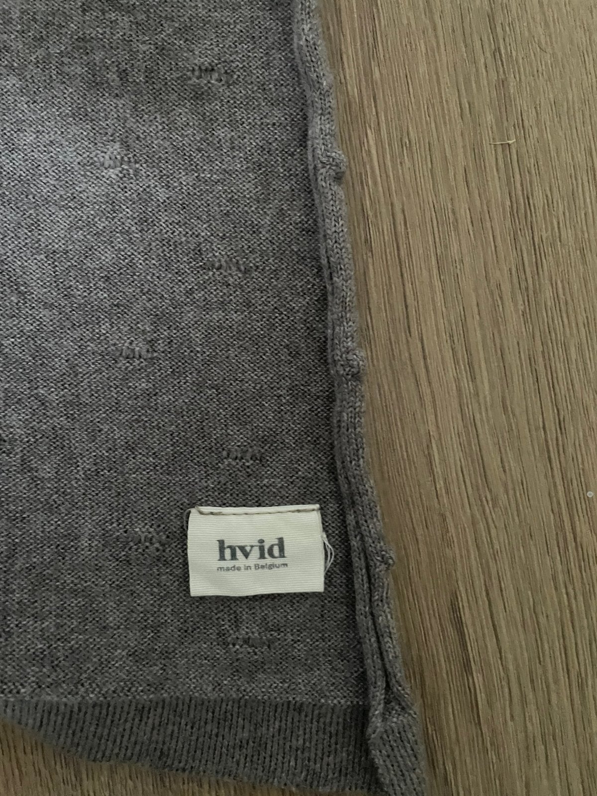 Hvid wollen (100%) babydeken, Ophalen, Zo goed als nieuw, 85 tot 100 cm, Deken
