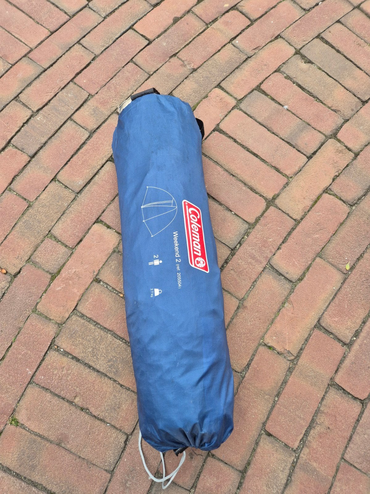 coleman weekend 2 tent, Ophalen of Verzenden, Zo goed als nieuw, Tot en met 2