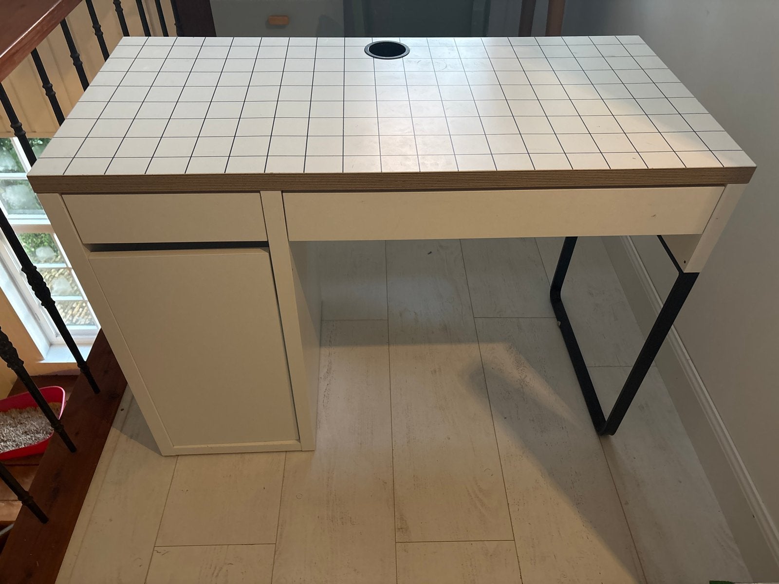leuk IKEA bureau (kids), Ophalen, 105 cm, Gebruikt, Met lades