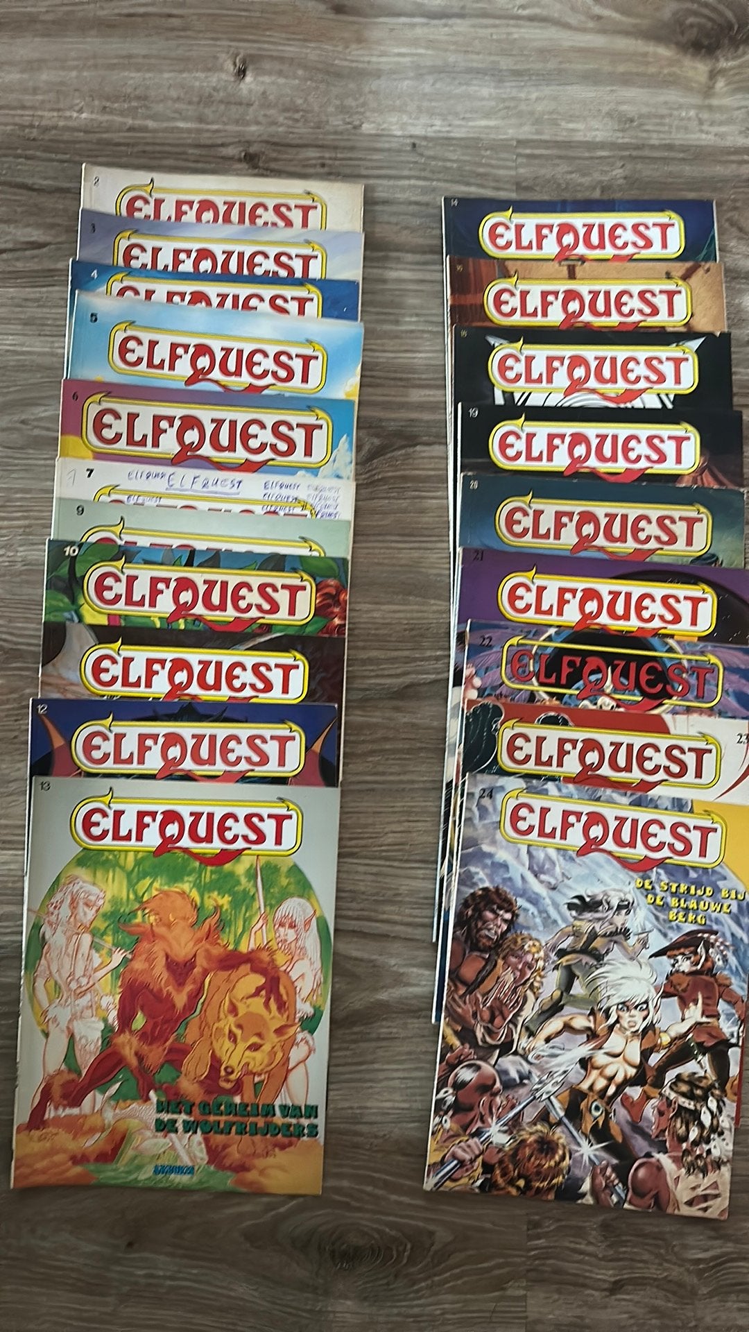 Verzameling Elfquest, Ophalen, Gelezen, Pini