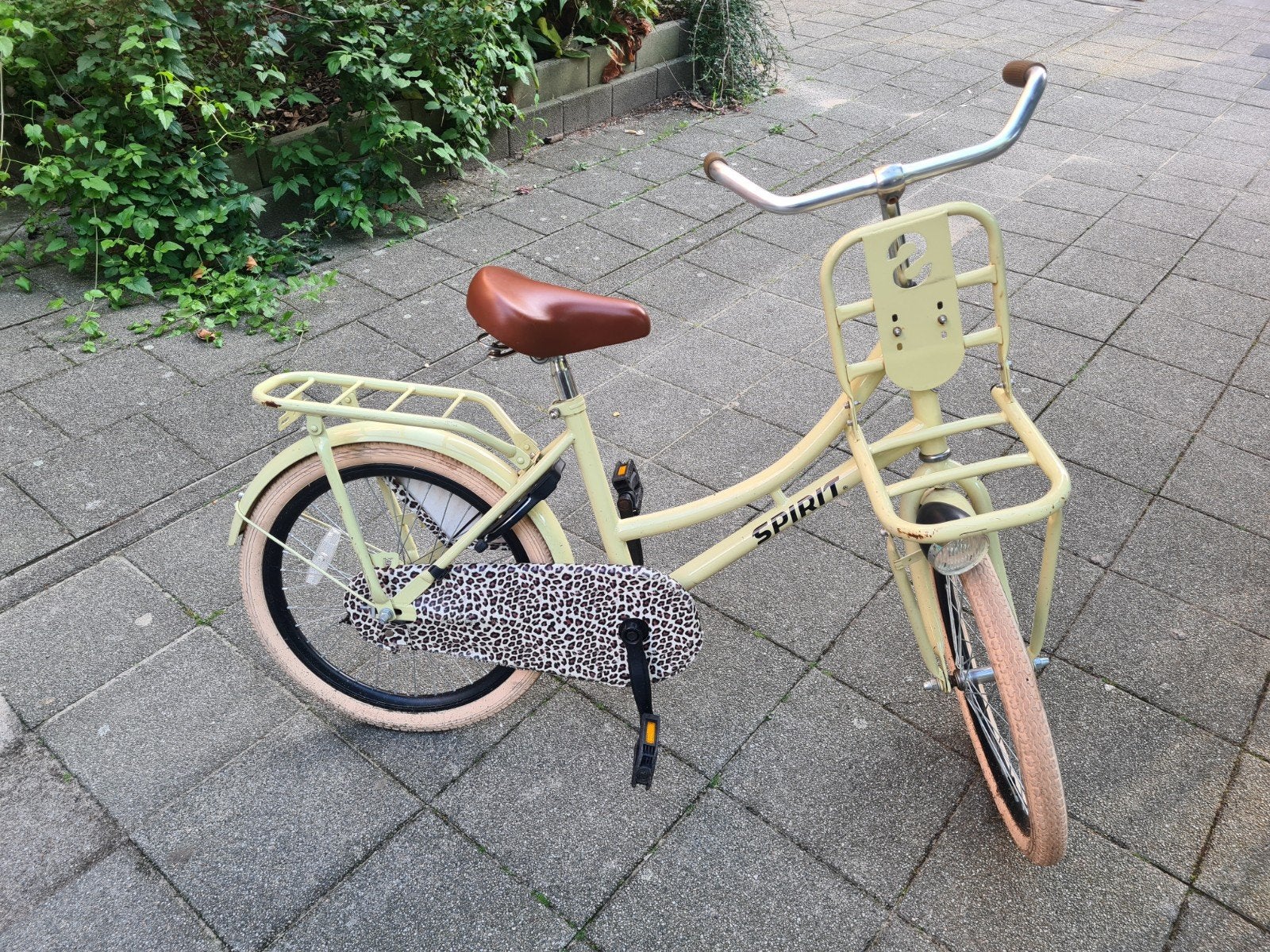 Meisjesfiets Spirit 18 inch, Ophalen, Terugtraprem, Gebruikt, Spirit