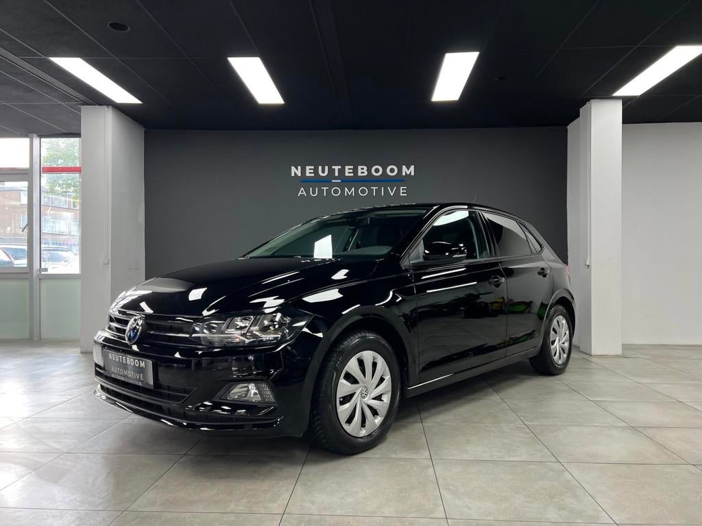 Volkswagen Polo 1.0 Comfortline | Stoelverw. | Clima | PDC |, 1005 kg, Stof, Zwart, Zwart