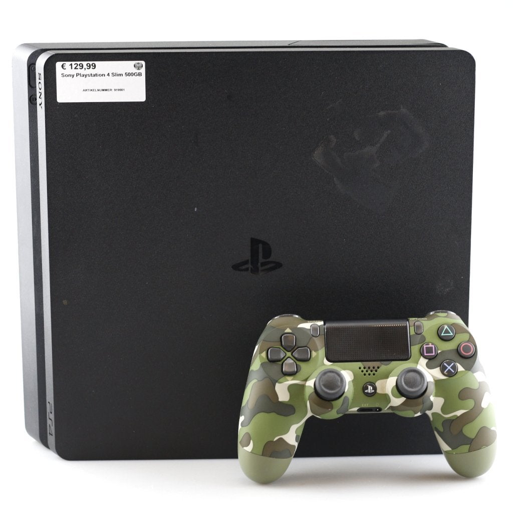 Sony Playstation 4 Slim 500GB, Sony, Zo goed als nieuw, Support@sony.com, 1-7-1 Konan, Minato-ku
Tokyo 108-0075
Japan