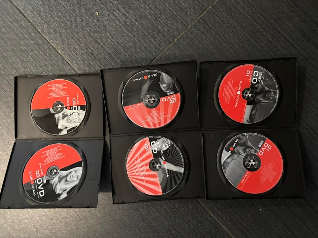 Club joy vitaal dvd en cd 1-2-3, Cursus of Instructie, Yoga, Fitness of Dans, Alle leeftijden, Ophalen of Verzenden