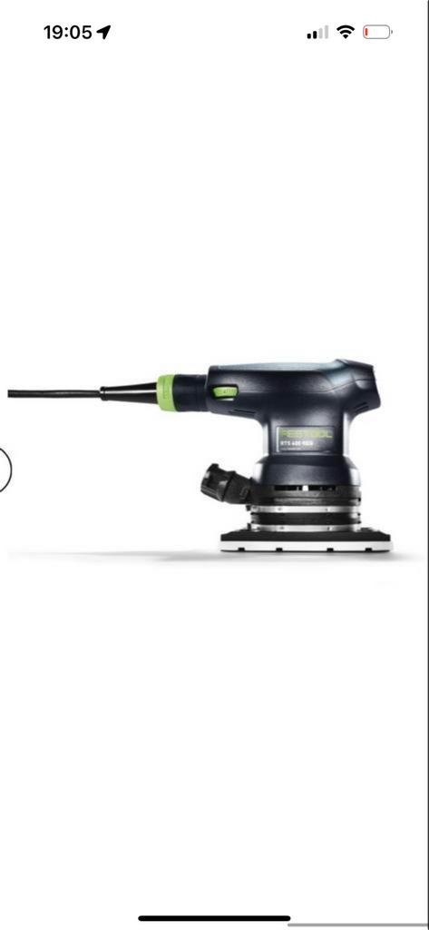 Nieuwe Festool RTS 400 REQ-Plus vlakschuurmachine, Doe-het-zelf en Verbouw, Gereedschap | Schuurmachines, Ophalen of Verzenden