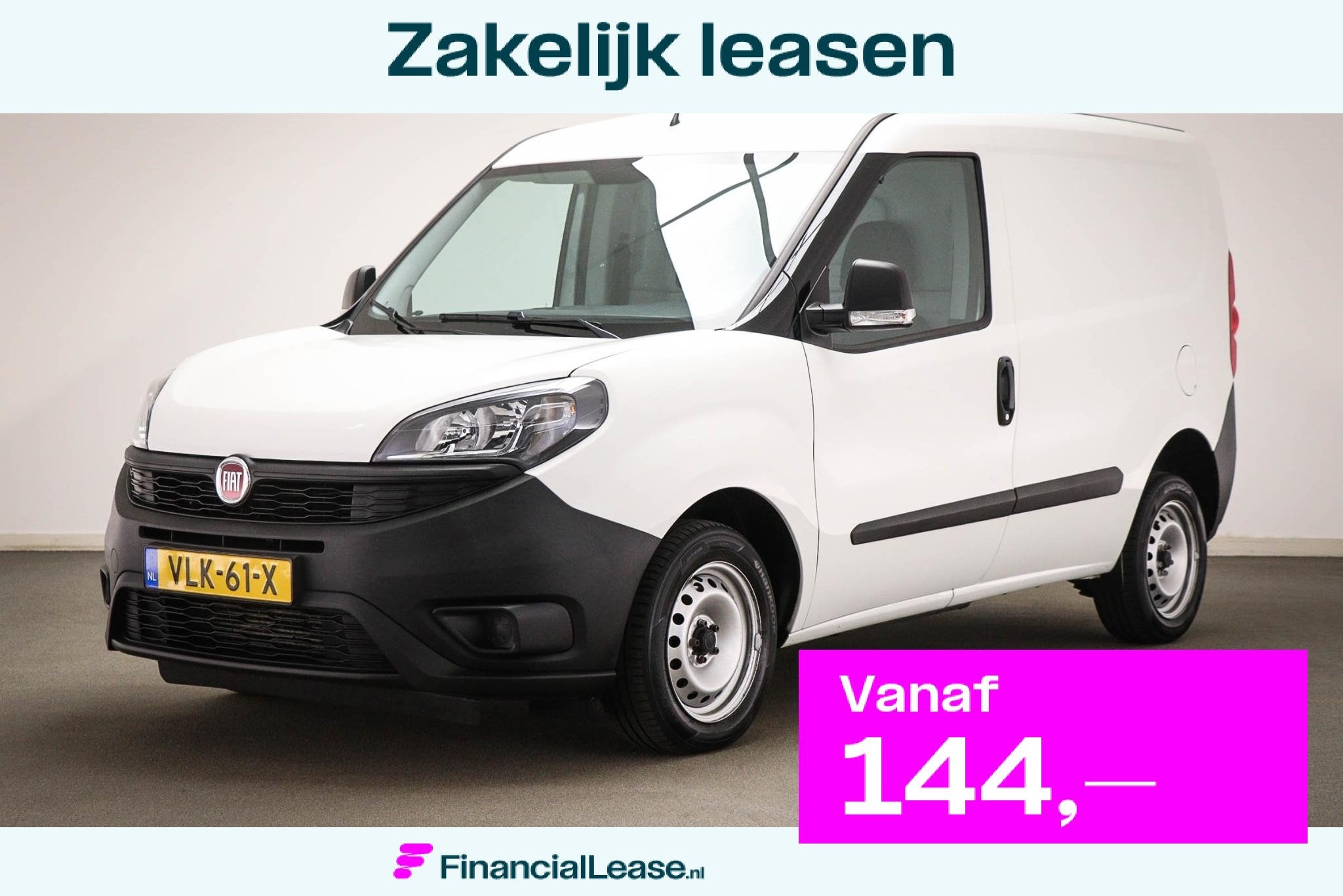 Fiat Doblò Cargo 1.6 MJ L1H1 S Basis | AIRCO | CRUISE CONTR, Stof, Gebruikt, 4 cilinders, Met garantie (alle)