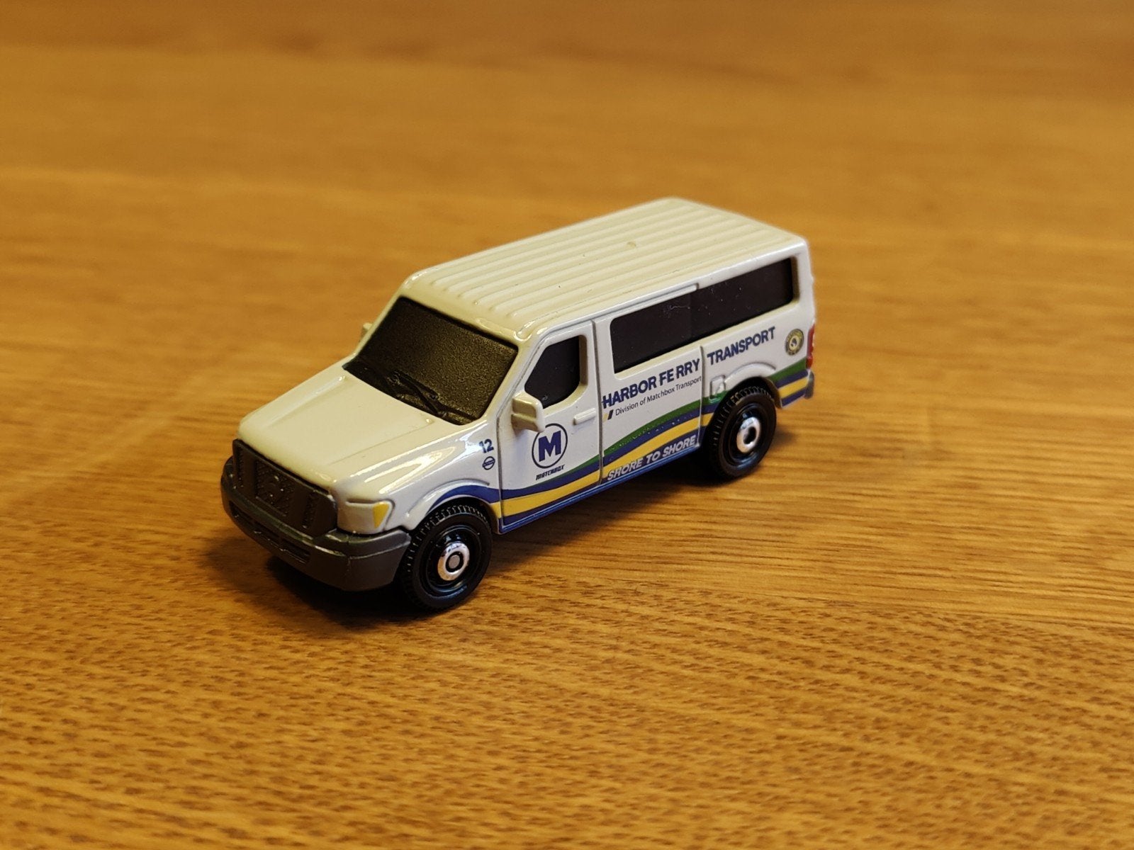 Matchbox Nissan NV Van Harbor Ferry Transport, Ophalen of Verzenden, Zo goed als nieuw, Auto
