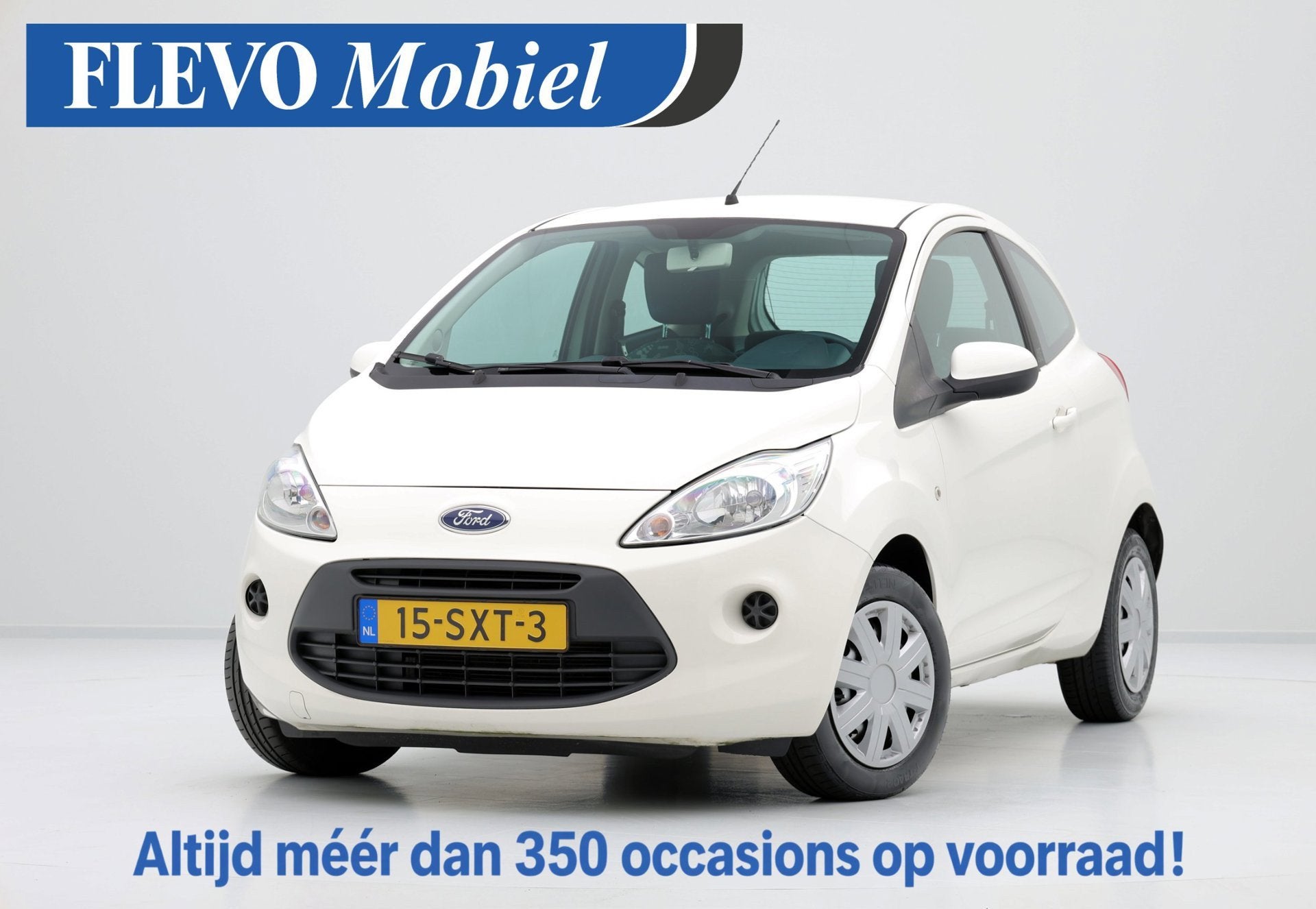 Ford Ka 1.2 Cool & Sound start/stop Airco|Elektr. ramen, Auto's, Voorwielaandrijving, Euro 5, Gebruikt, 1242 cc