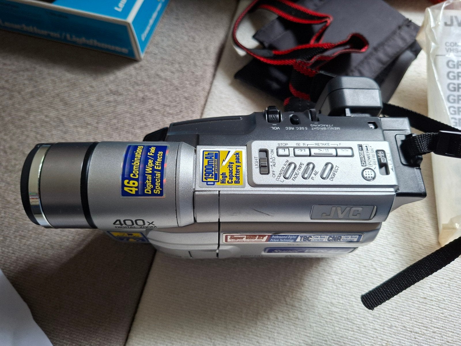 JVC Compact VHS-C Camcorder - Super VHS ET, Audio, Tv en Foto, Videocamera's Analoog, Ophalen of Verzenden, VHS-C of SVHS-C, Camera