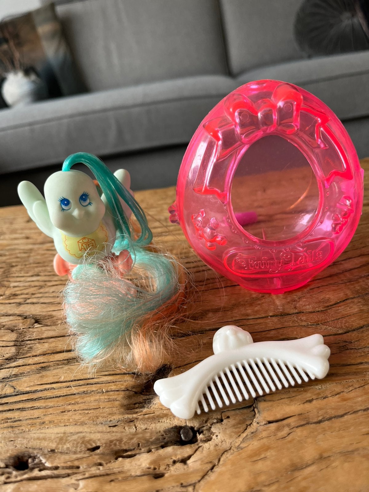 Vinthage baby kuifstaartje jaren 80 Hasbro, Ophalen of Verzenden, Gebruikt