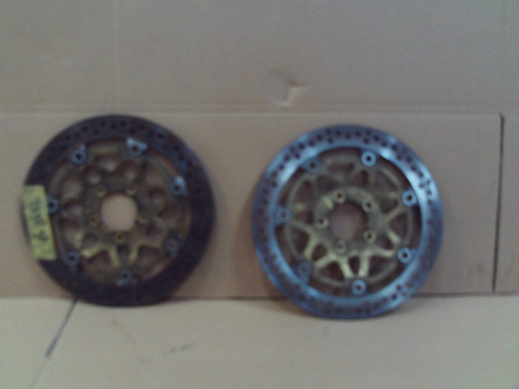 set voorremschijven Kawasaki ZX9R bj98-99, Ophalen of Verzenden, Gebruikt