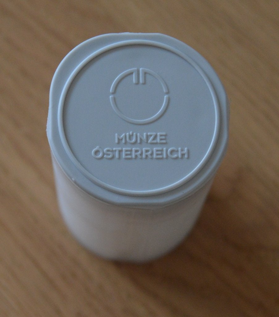Tube met 20 x 1 OZ zilveren Philharmoniker uit 2015., Ophalen, Zilver