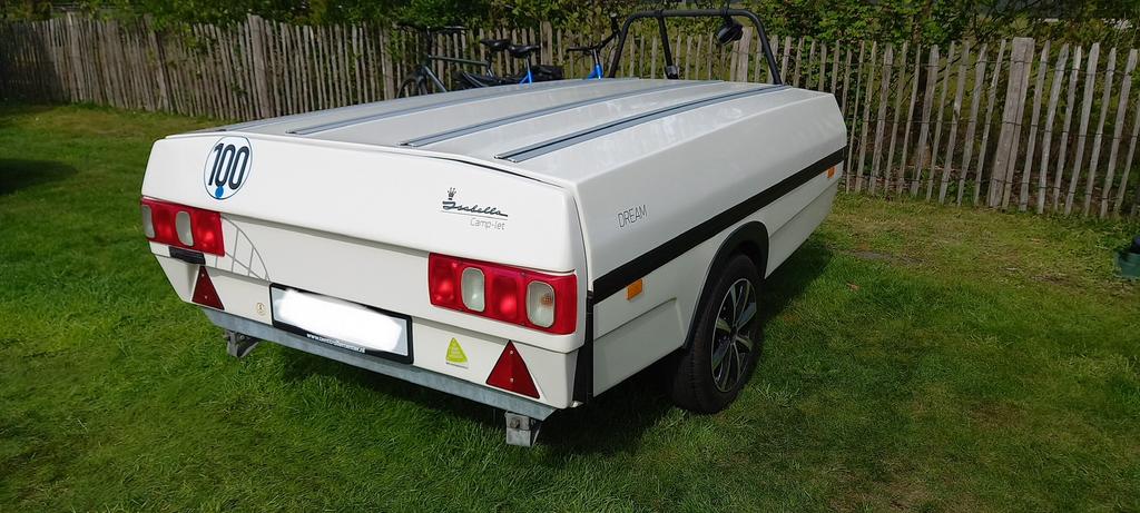 Camplet Dream 2020, luifel, zeer compleet, Ophalen, Lichtgrijs, Camp-Let, Tot en met 4