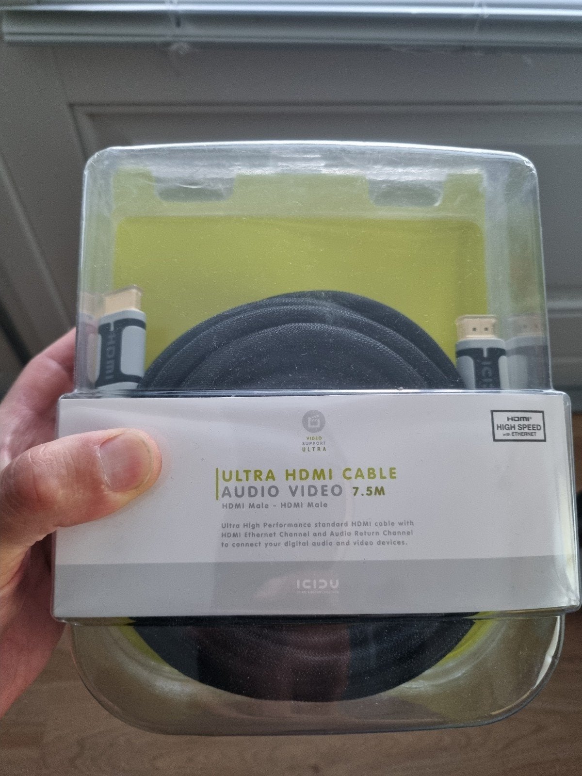 Ultra HDMI Audio Video Kabel 7,5m - Hoge Snelheid, Ophalen of Verzenden, Nieuw, 5 tot 10 meter, HDMI-kabel