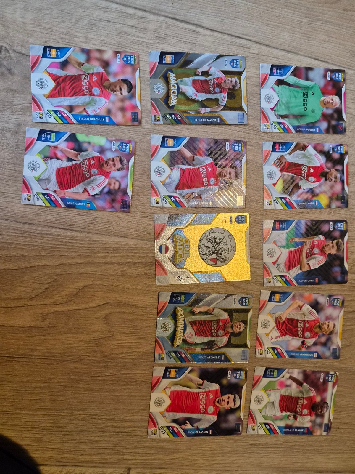 FIFA panini 365  2025-2026 Ajax Voetbalkaarten, Verzamelen, Ophalen of Verzenden, Zo goed als nieuw, Ajax, Spelerskaart