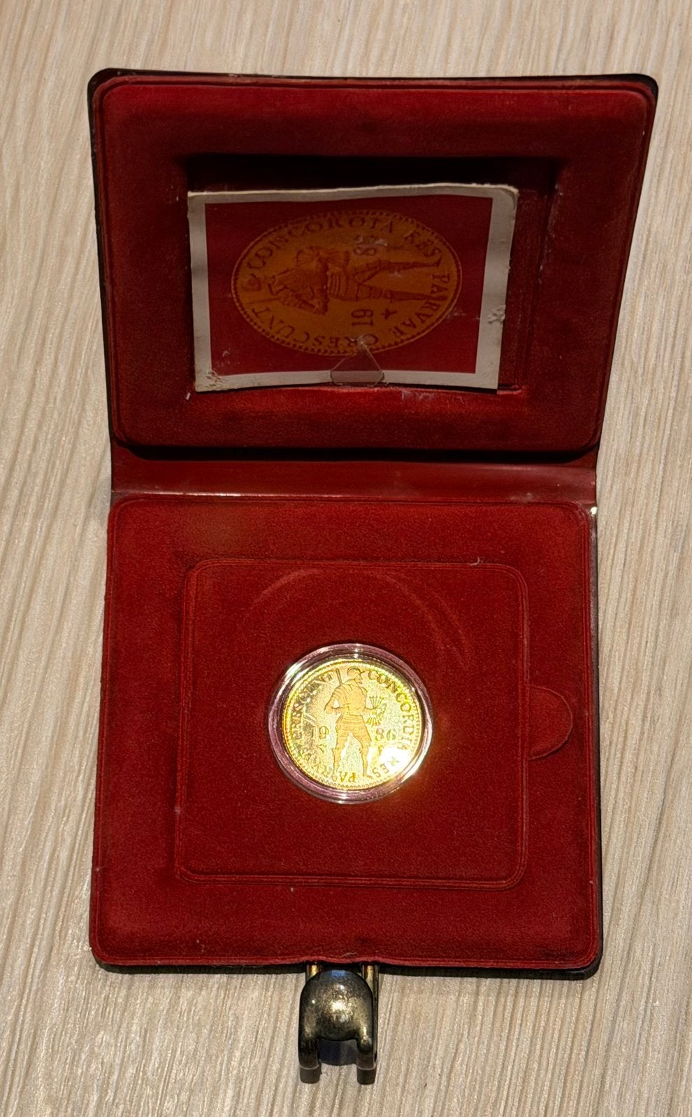Gouden dukaat 1986, Vóór koninkrijk, Losse munt, Goud, Overige waardes