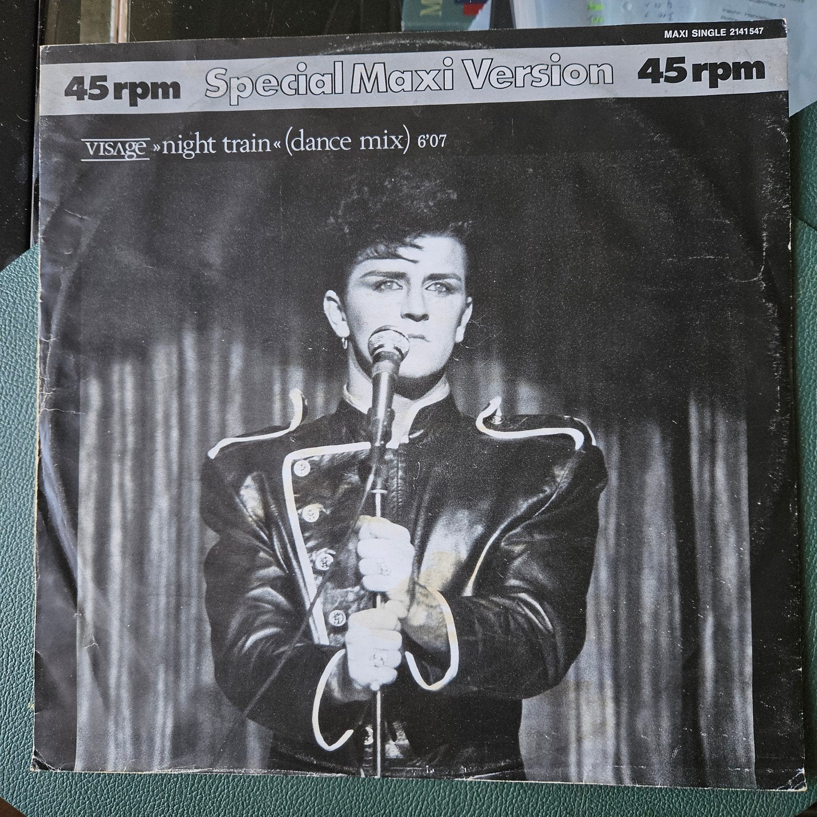 Visage – Night Train - Maxi Single, Ophalen of Verzenden, Gebruikt, 12 inch, Pop