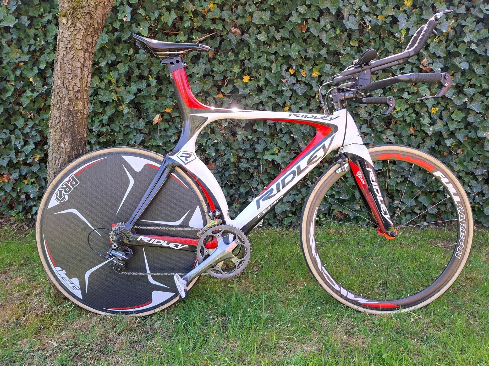 Ridley Dean Tijdritfiets, Fietsen en Brommers, Fietsen | Racefietsen, Carbon, Zo goed als nieuw, Meer dan 20 versnellingen, 53 tot 57 cm