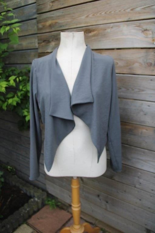Jasje grijs Sarah Pacini mt S/M Vaste prijs AANBIEDING, Maat 38/40 (M), Sarah Pacini, Ophalen of Verzenden, Zo goed als nieuw