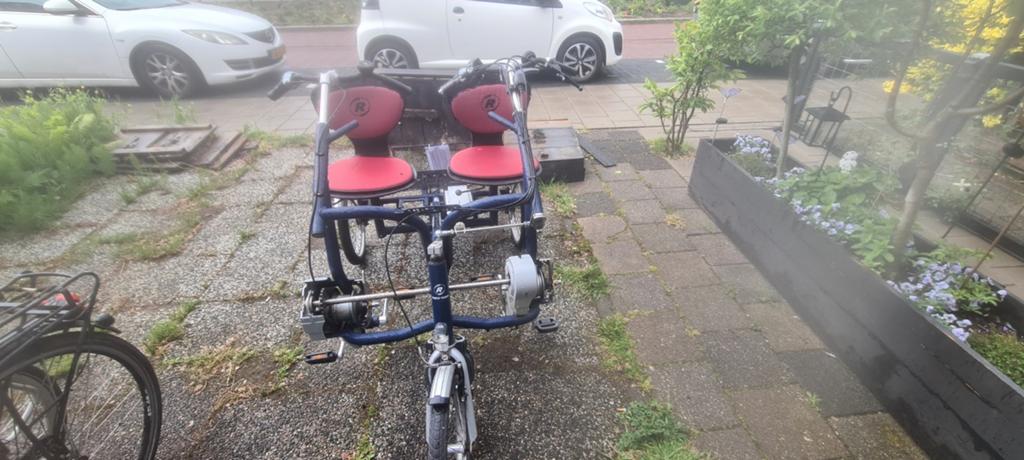 duofiets . Van Raam Fun2Go, Ophalen of Verzenden, Zo goed als nieuw, Overige merken