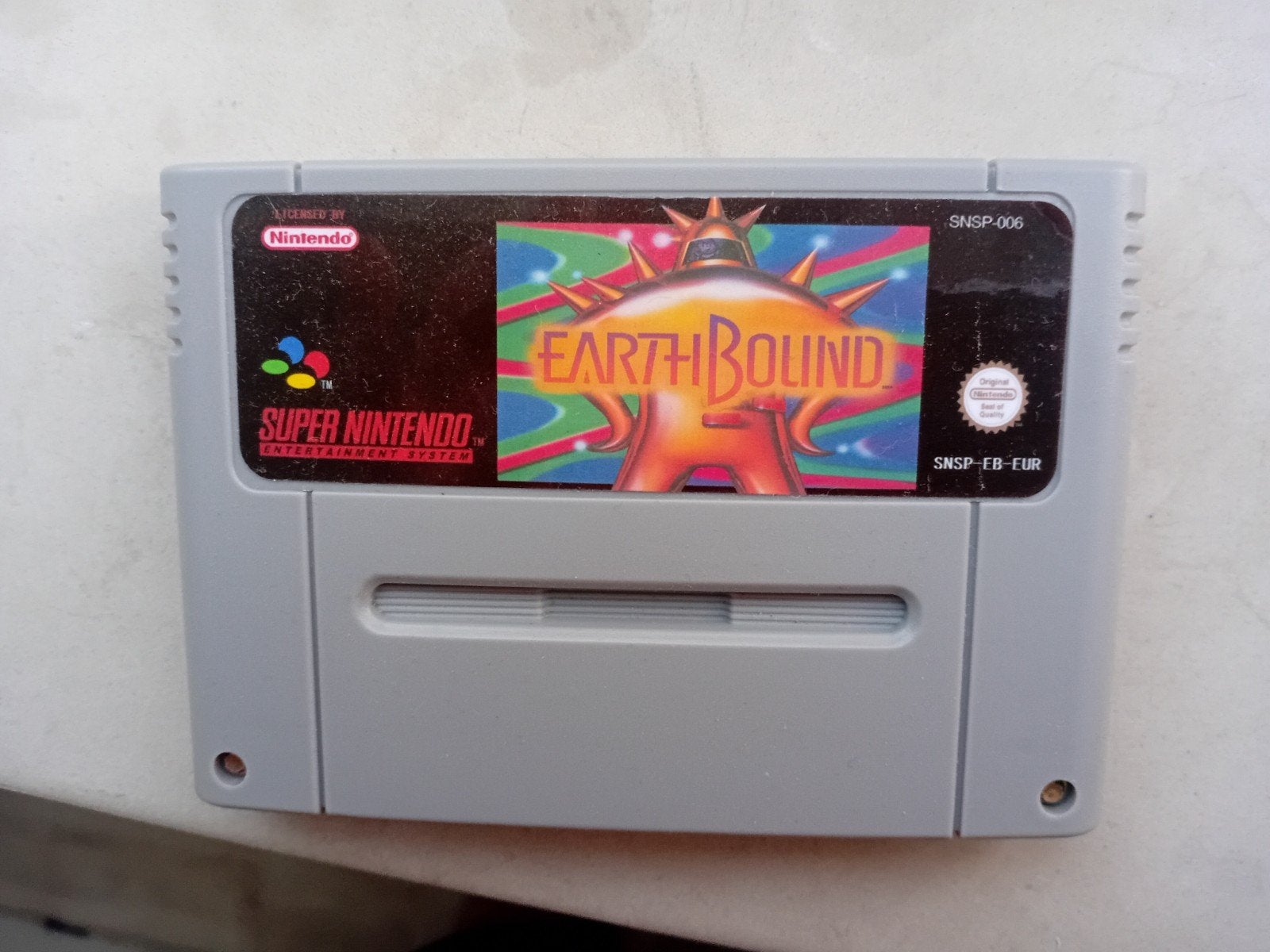 EarthBound SNES - Klassieke RPG voor Super Nintendo, Gebruikt, 1 speler, Ophalen of Verzenden, Role Playing Game (Rpg)