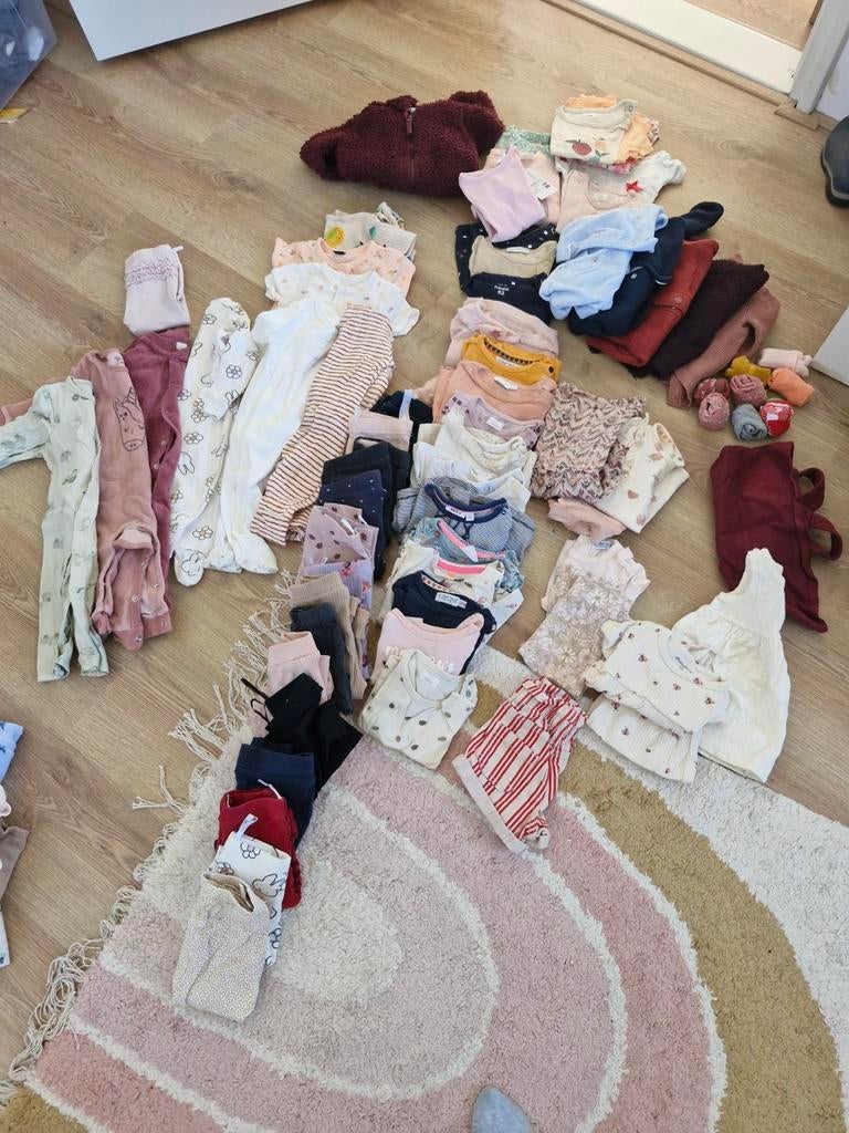 Babykleding meisje maat 62, Ophalen, Zo goed als nieuw, Maat 62