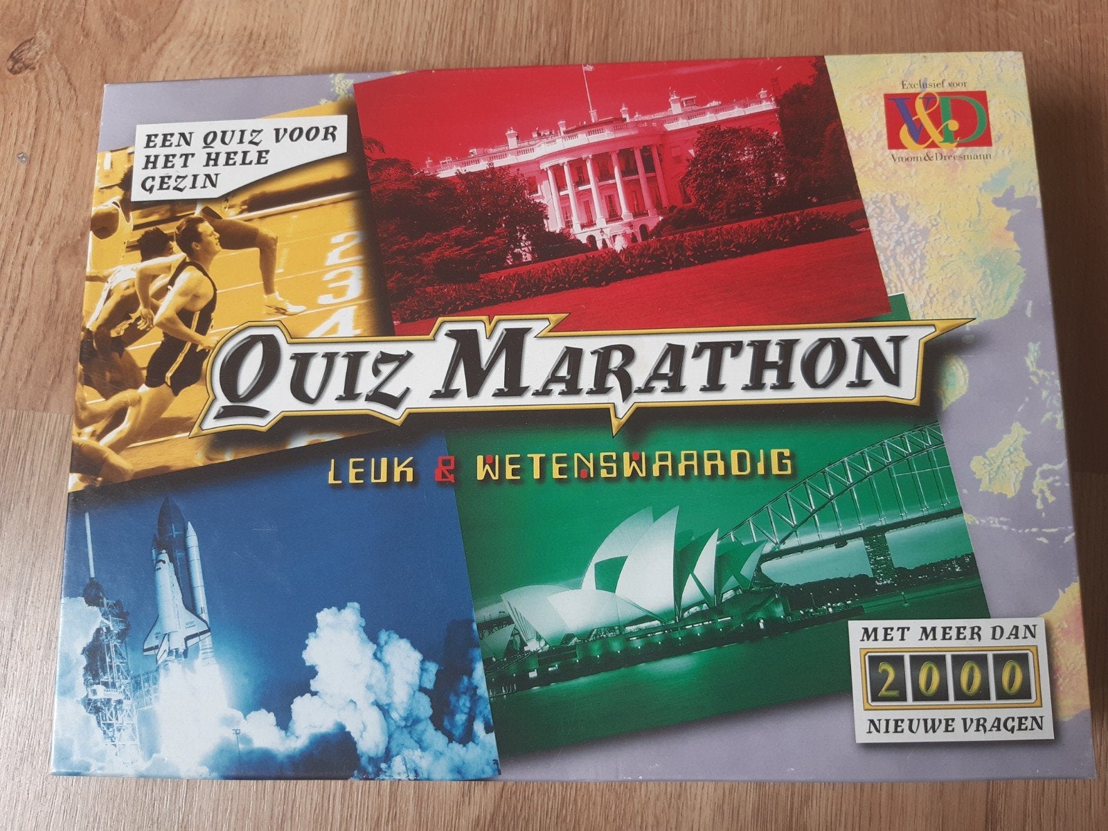 Quiz Marathon Bordspel - Leuk & Wetenswaardig, Vijf spelers of meer, Ophalen of Verzenden, Zo goed als nieuw, TFL Games