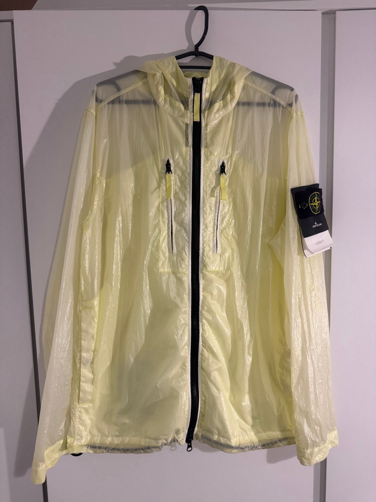 Stone Island Lucido-TC Jacket – Maat M – Nieuw met labels, Ophalen of Verzenden, Nieuw, Maat 38/40 (M), Geel