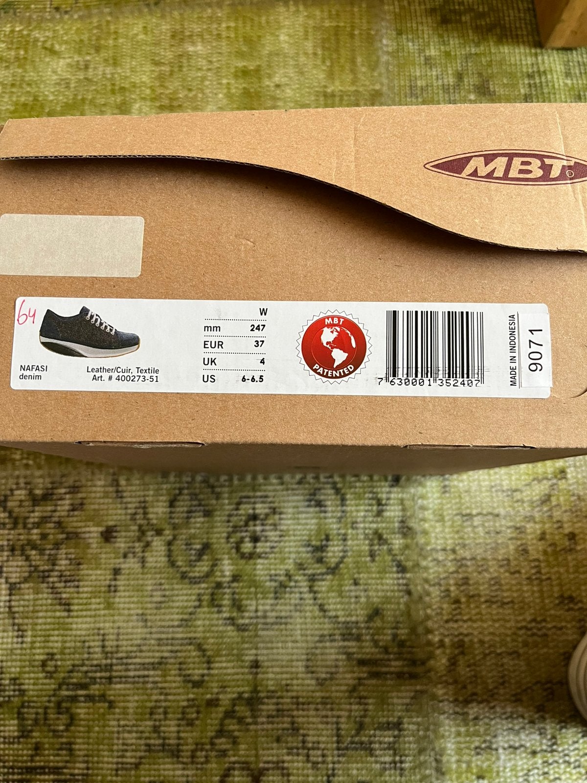 MBT schoenen maat 37, Blauw, Ophalen of Verzenden, Sneakers of Gympen, MBT