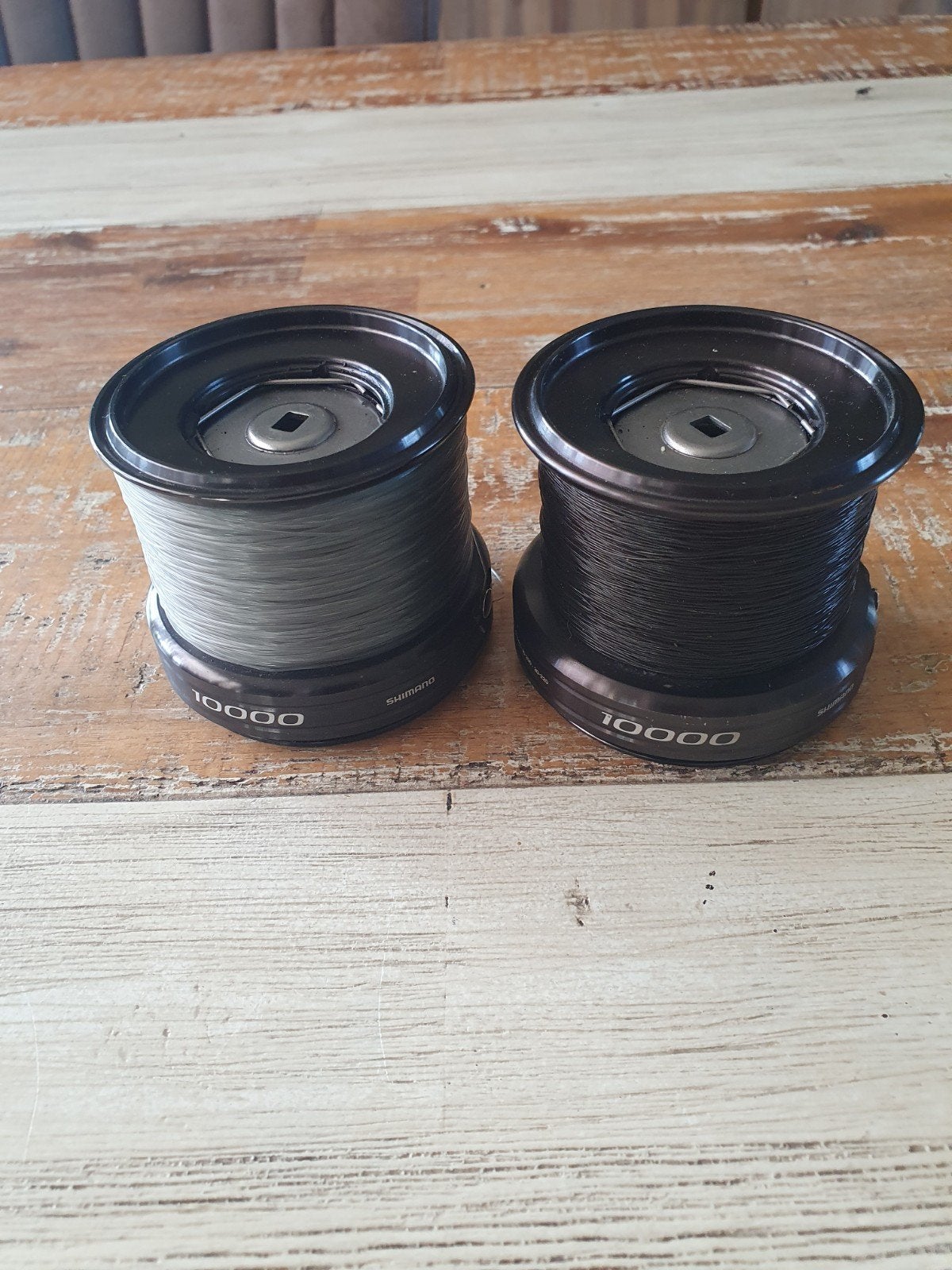 **2 shimano aerlex 10000 xtb res. spoelen **, Watersport en Boten, Ophalen of Verzenden, Zo goed als nieuw, Molen