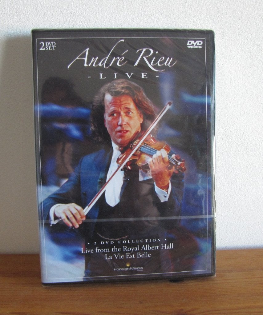 André Rieu Live - 2 DVD Set (Nieuw in verpakking), Alle leeftijden, Ophalen, Nieuw in verpakking