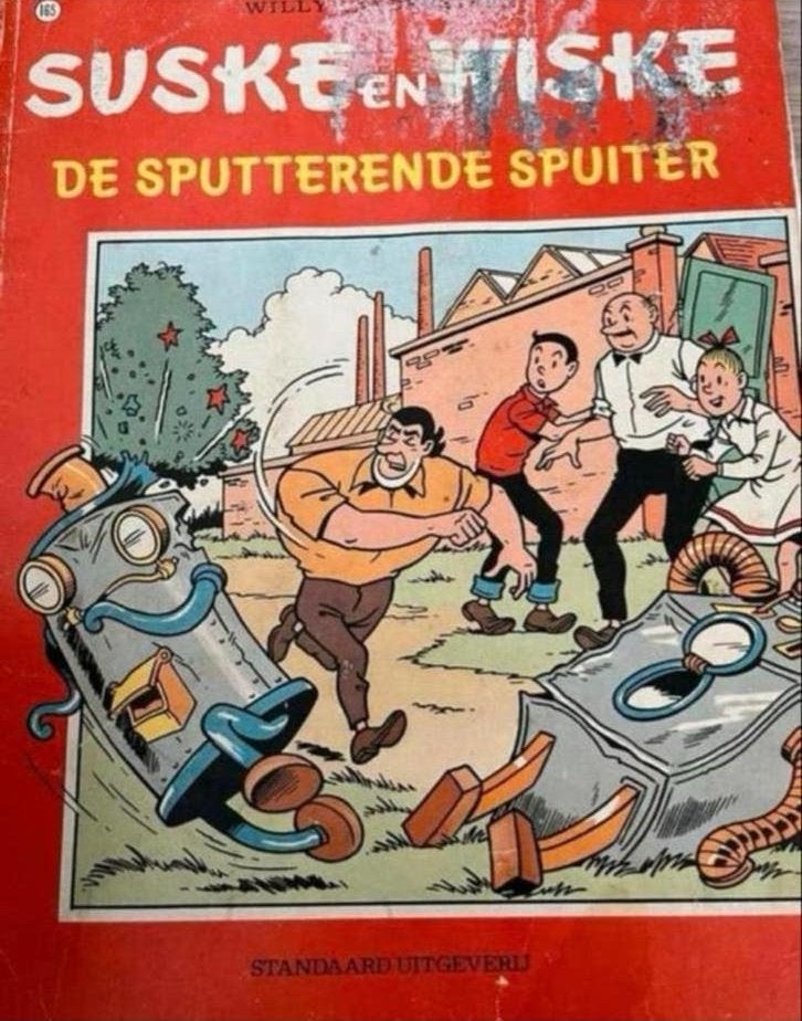 Suske en Wiske - De Sputterende Spuiter (Nr. 165), Boeken, Stripboeken, Eén stripboek, Ophalen of Verzenden, Gelezen