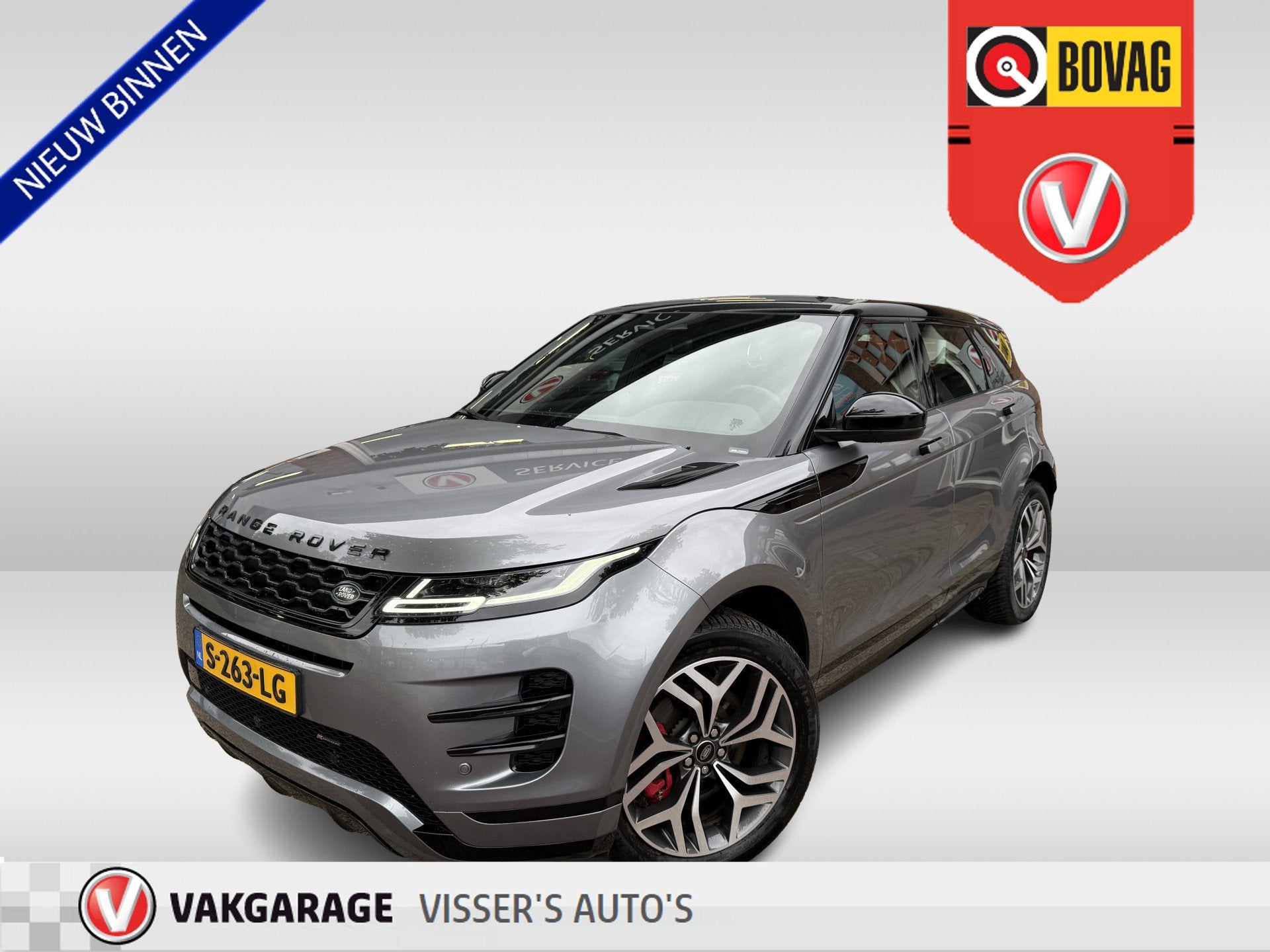Land Rover Range Rover Evoque 1.5 P300e AWD R-Dynamic HSE |, Auto's, Automaat, Stof, Euro 6, Automatische klimaatregeling