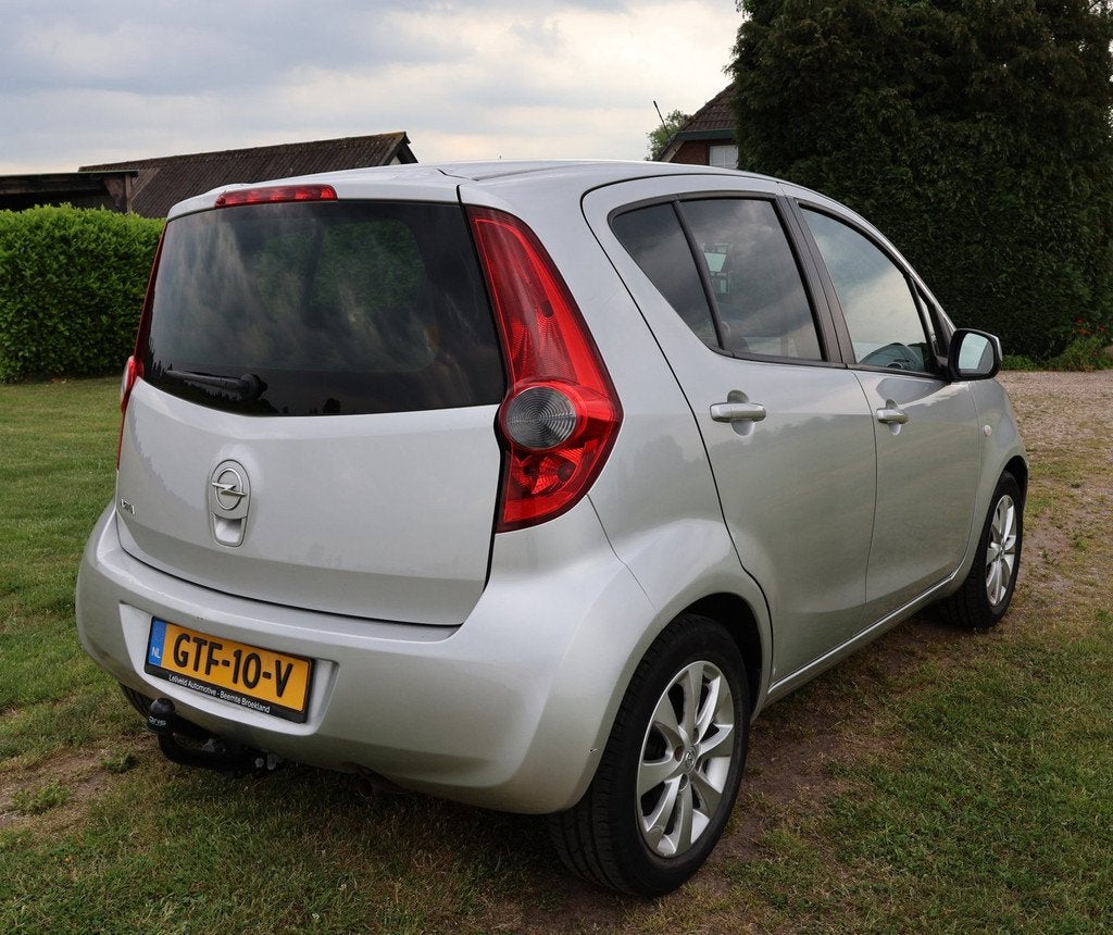 Opel AGILA 1.2 Edition|Automaat|Trekhaak|Airco|Stoelverwarmi, Auto's, Opel, Stof, Gebruikt, 4 cilinders, Bedrijf