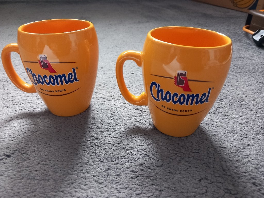 Chocomel mokken de enige echte 2x nieuw, Overige merken, Nieuw, Overige stijlen, Aardewerk