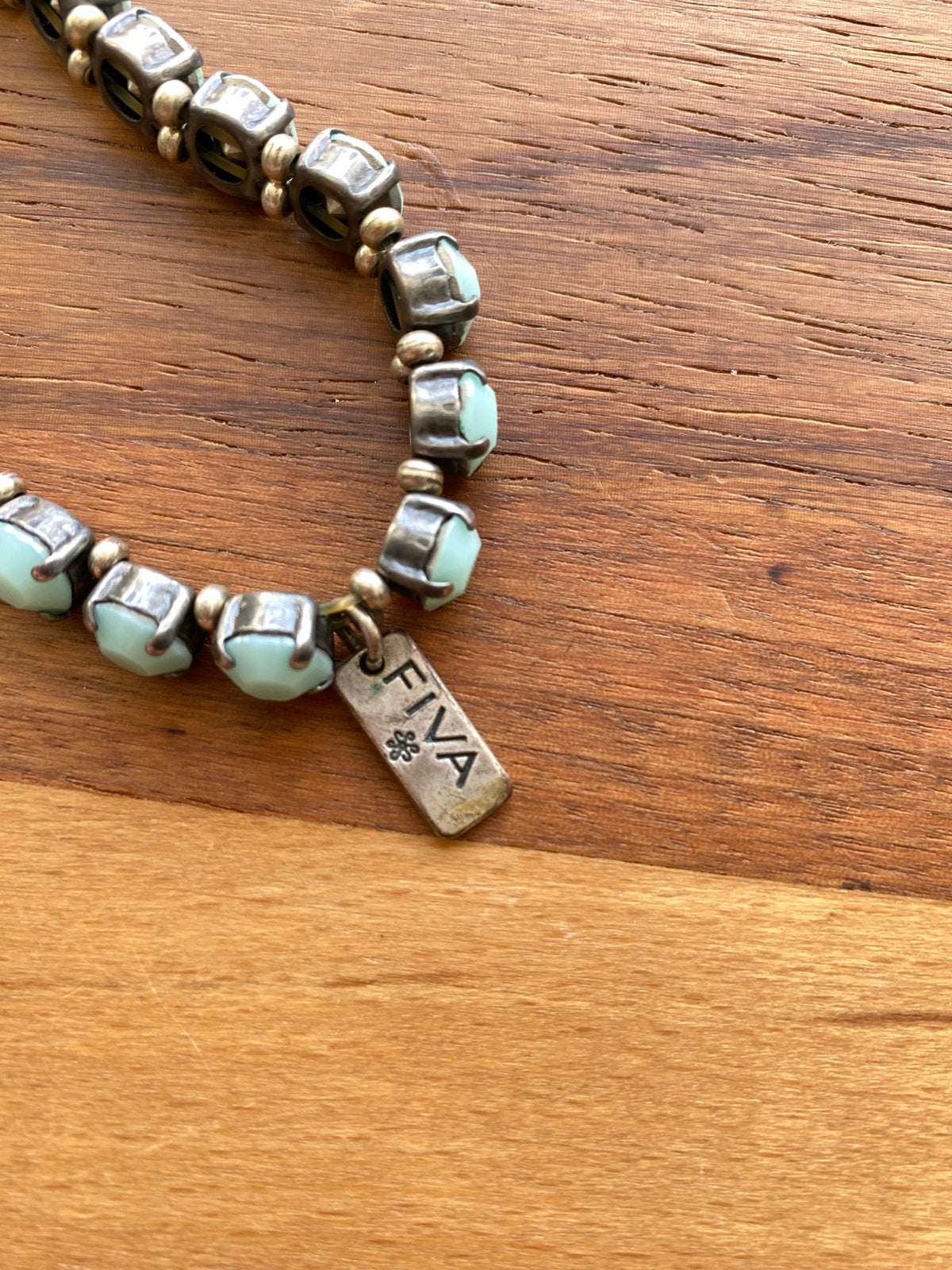 Fi-va armbandje., Ophalen of Verzenden, Gebruikt, Blauw