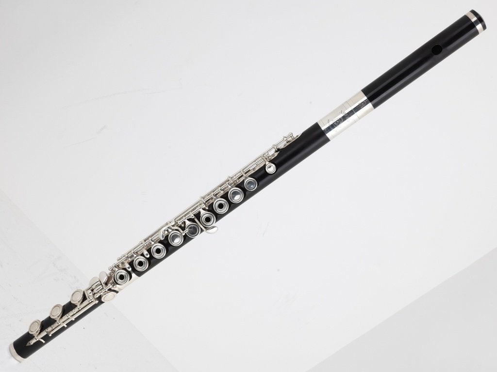 Gebruikte Dwarsfluit Abell Grenadille, Zilver mechaniek,, -, Abell, -, Dwarsfluit of Piccolo