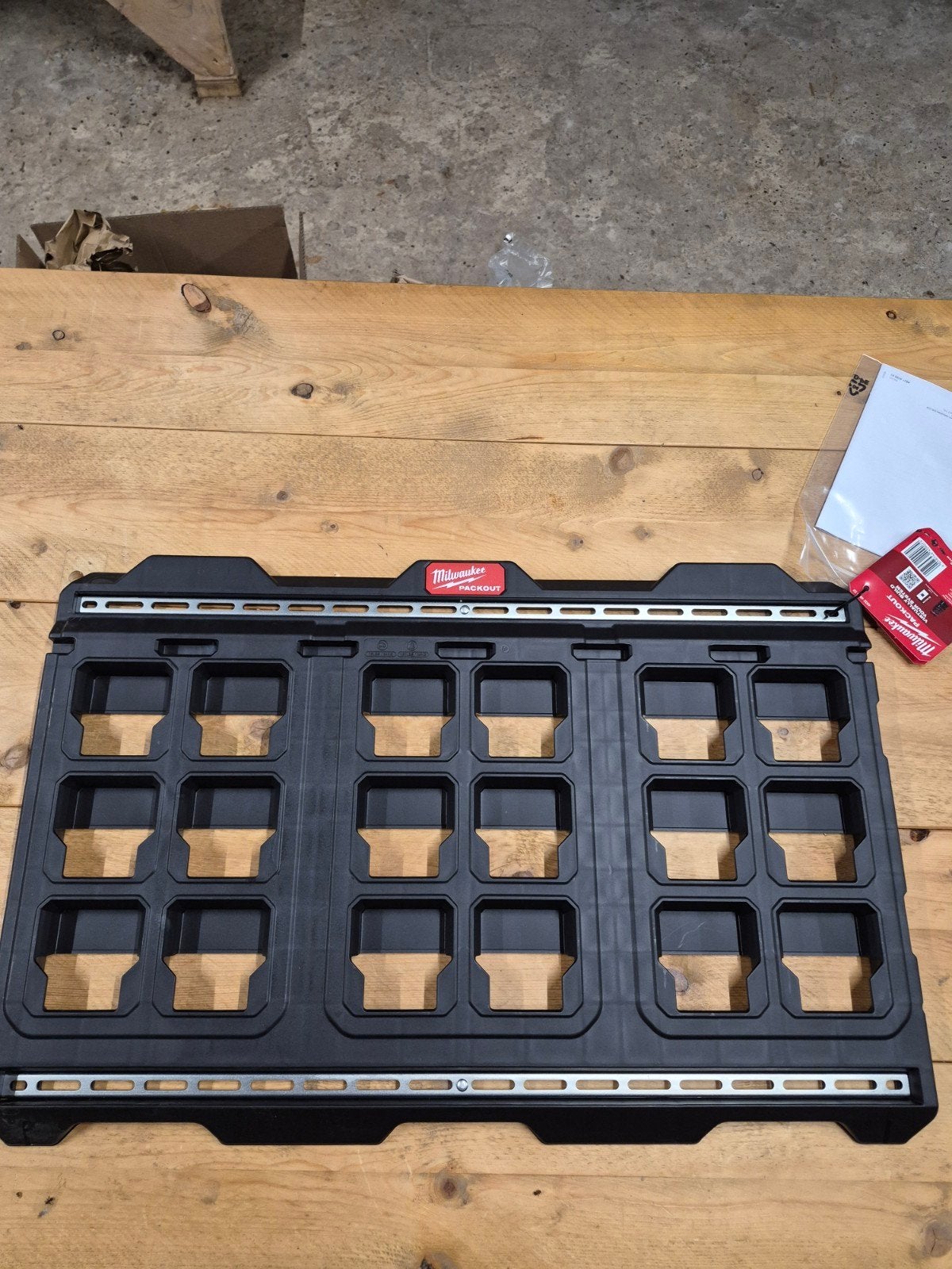 Milwaukee packout montageplaat XL nieuw!, Ophalen of Verzenden, Nieuw